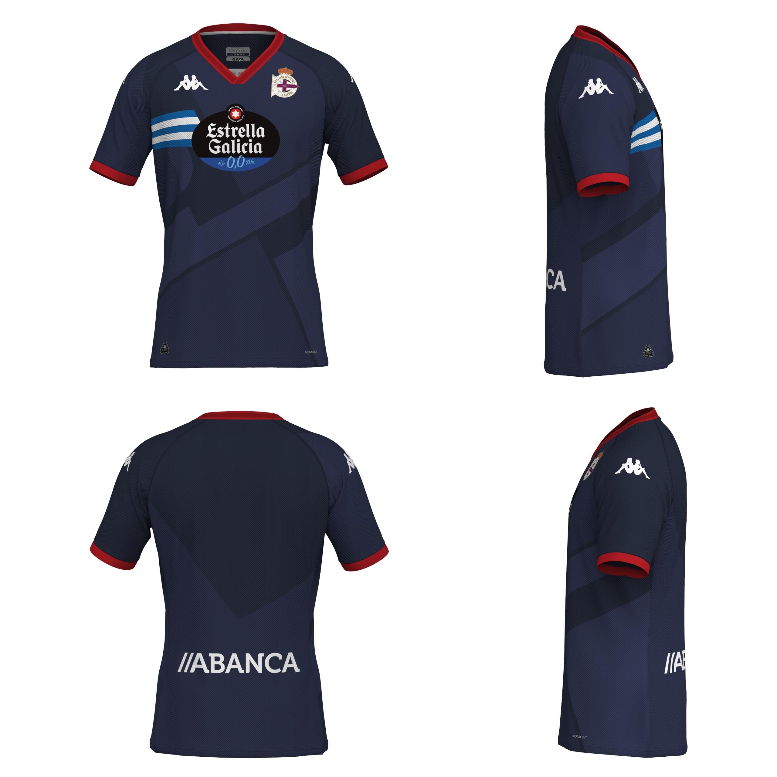 KAPPA Uitshirt voor kinderen Deportivo La Corogne 2024/25
