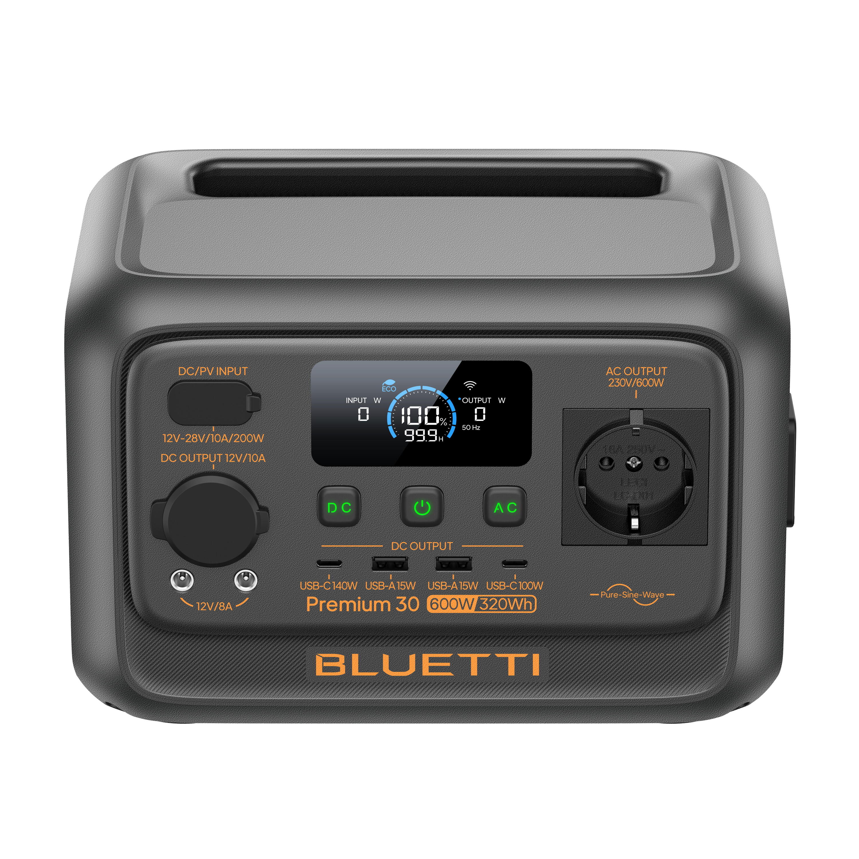 Nabíjecí stanice Powerbanky BLUETTI Premium 30 V2 Kit s solárním panelem 220 W 4/7