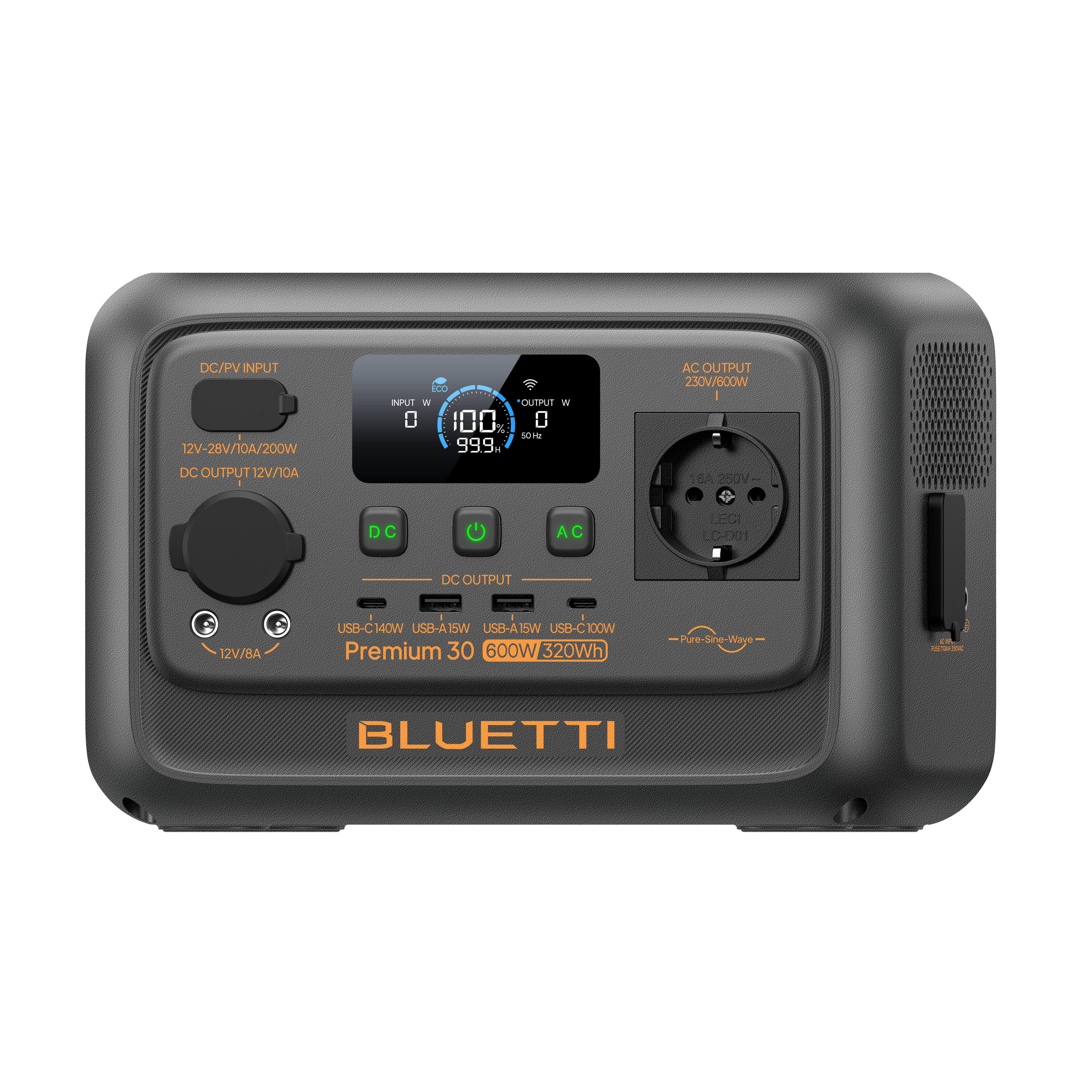 Nabíjecí stanice Powerbanky BLUETTI Premium 30 V2 Kit s solárním panelem 220 W 6/7