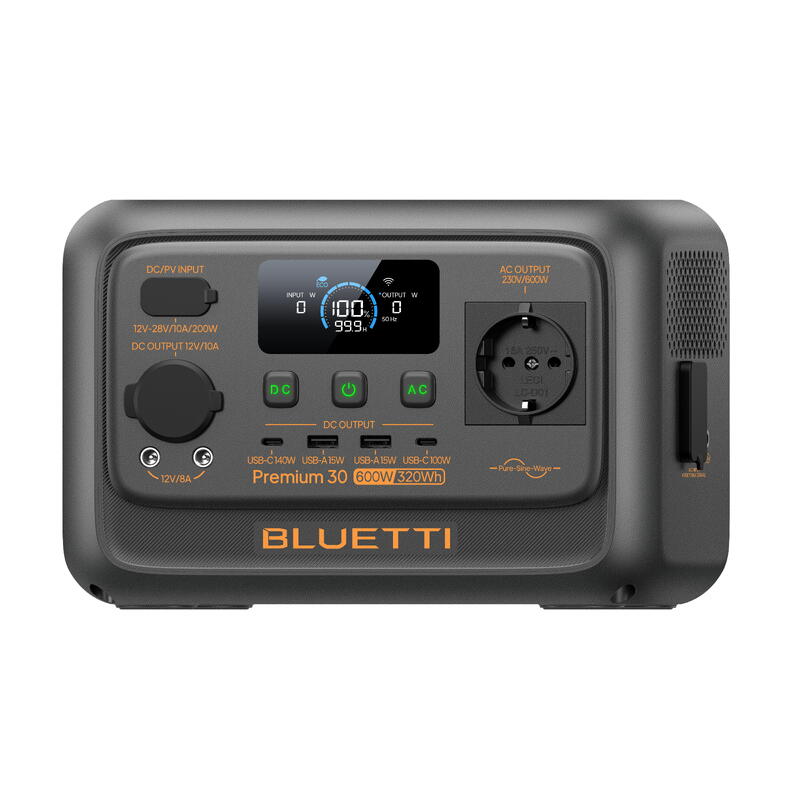 Kit stație de alimentare BLUETTI Premium 30 V2 + panou solar 60 W