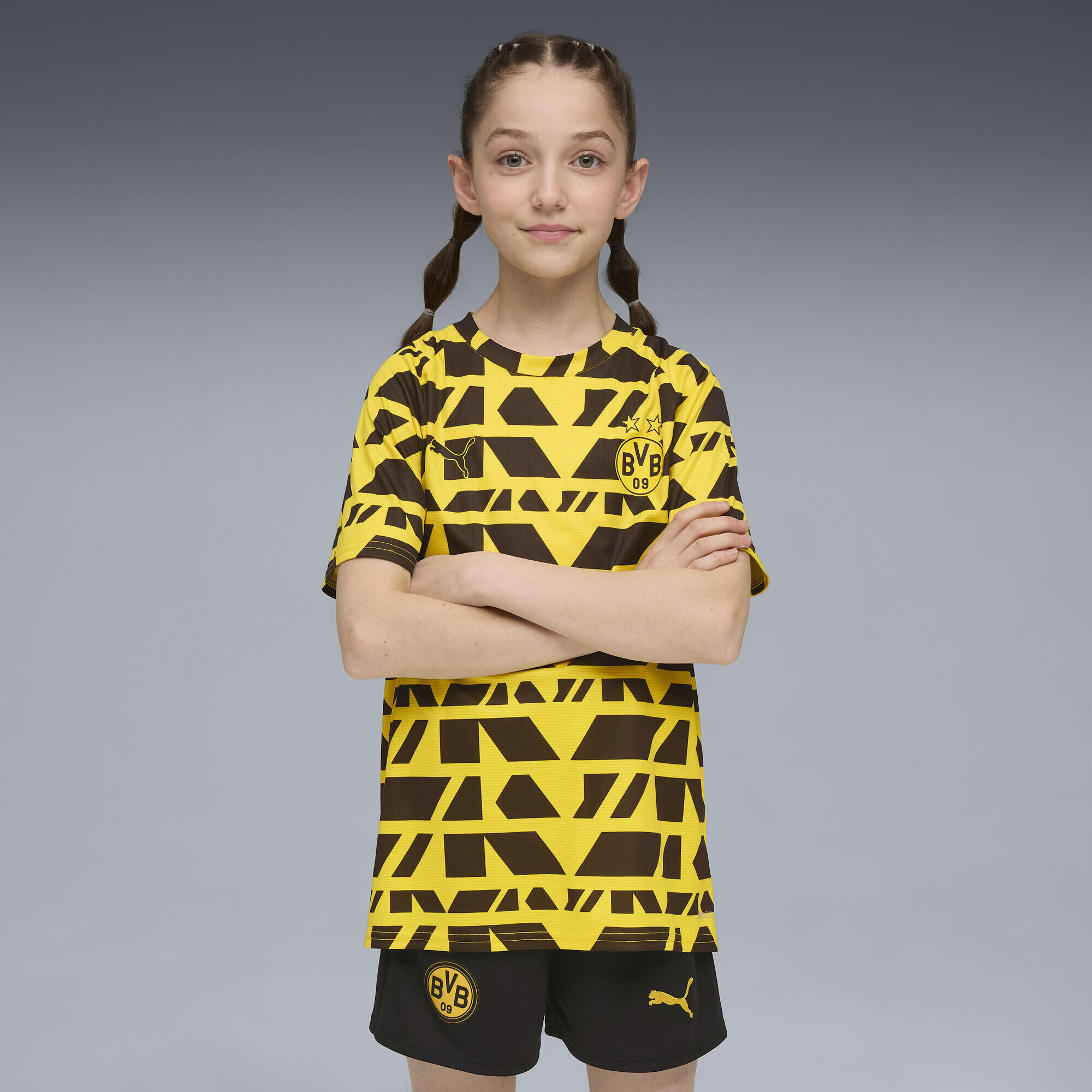 Borussia Dortmund Aufwärmtrikot Jugendliche PUMA 2/6