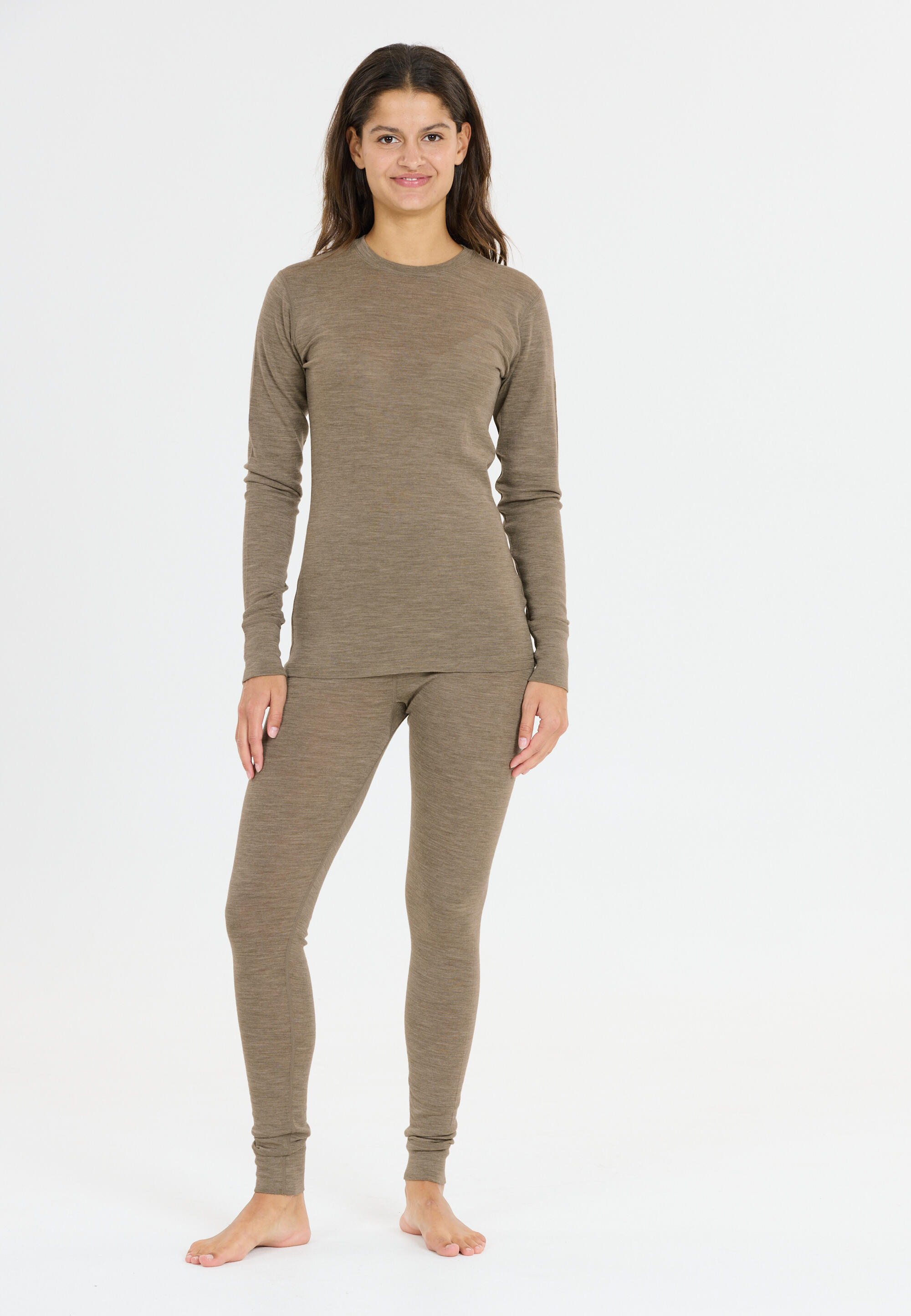 Camiseta interior de merino mujer Whistler Cerro Wool 3/5