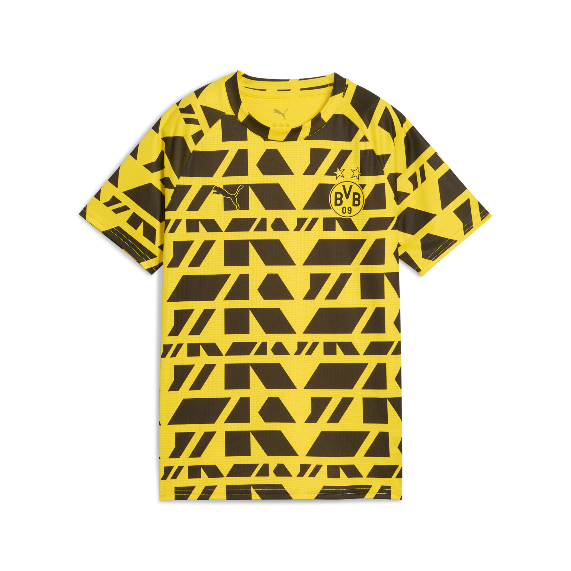 Puma - Maillot D’avant-match Borussia Dortmund Enfant Et Adolescent Puma - T-shirt Manches Courtes - Jaune|noir - Decathlon