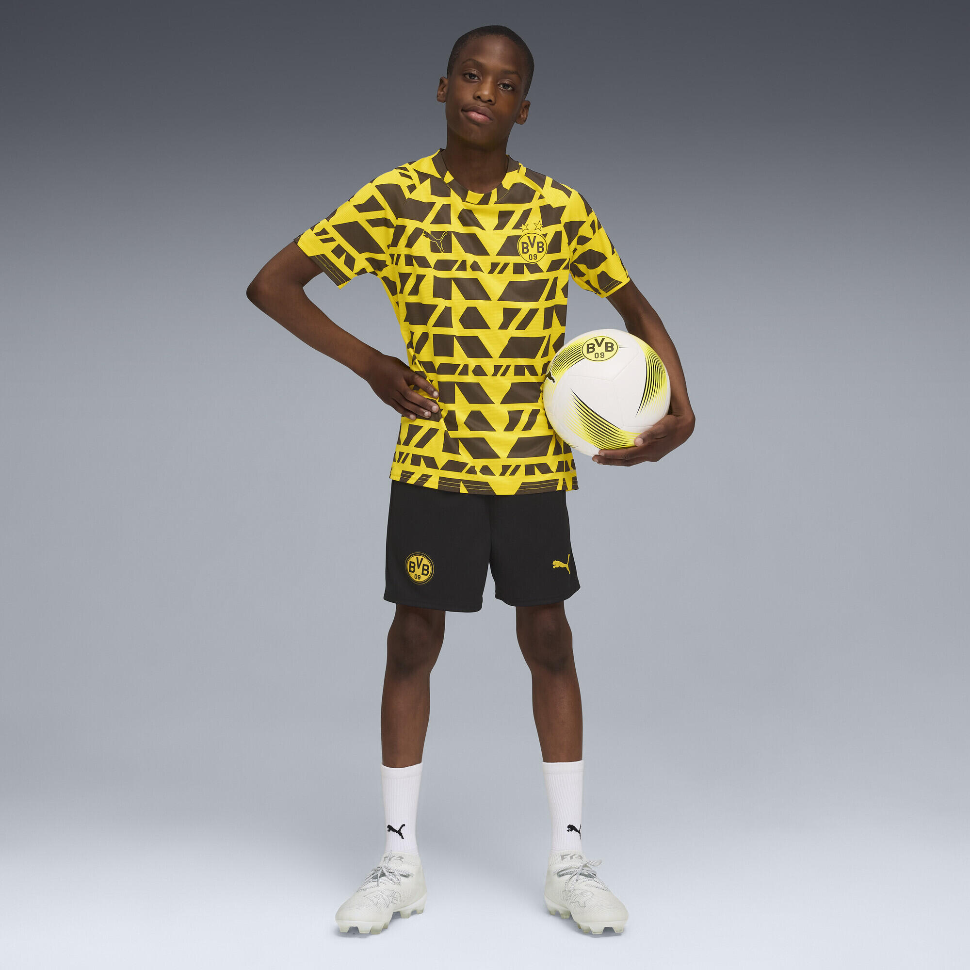 Borussia Dortmund Aufwärmtrikot Jugendliche PUMA 4/6
