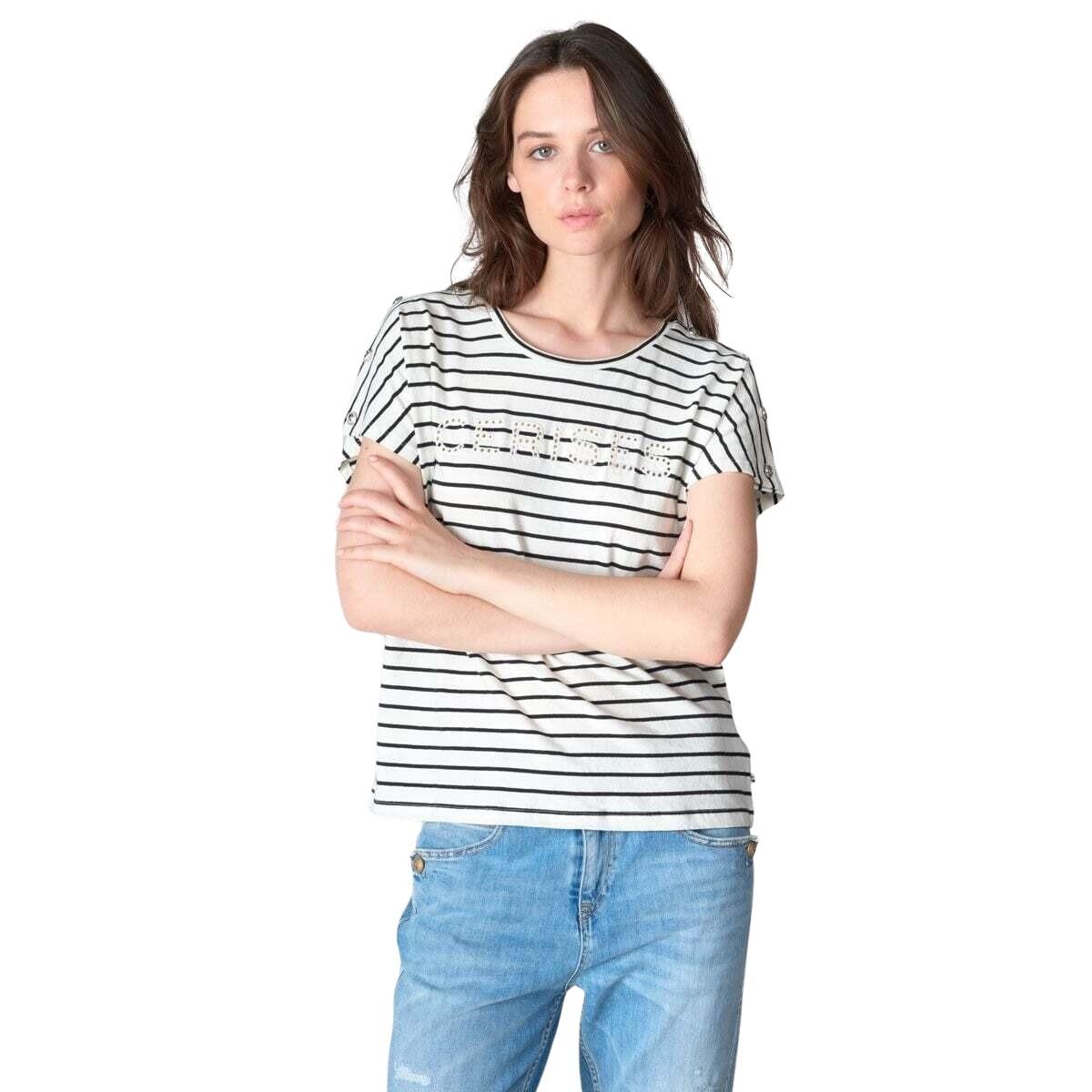 T-shirt femme Le Temps des cerises Lilas 2/7