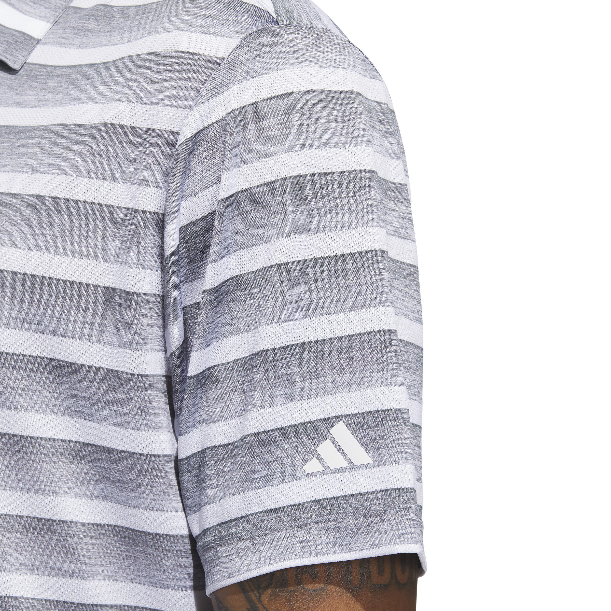 Polo à rayures bicolores adidas 7/7
