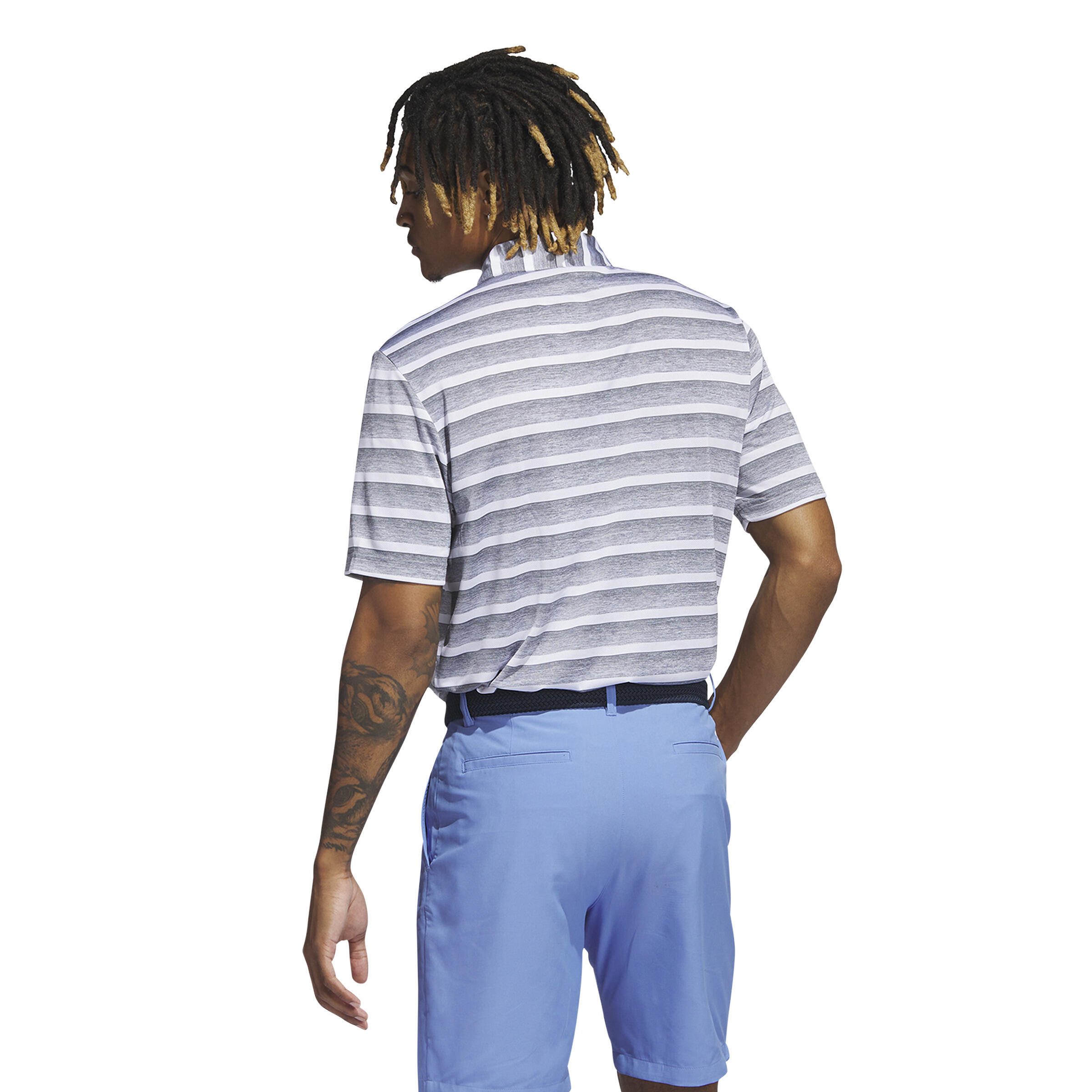 Polo à rayures bicolores adidas 5/7