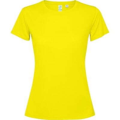 Dames estoril tshirt met korte mouwen (marineblauw)