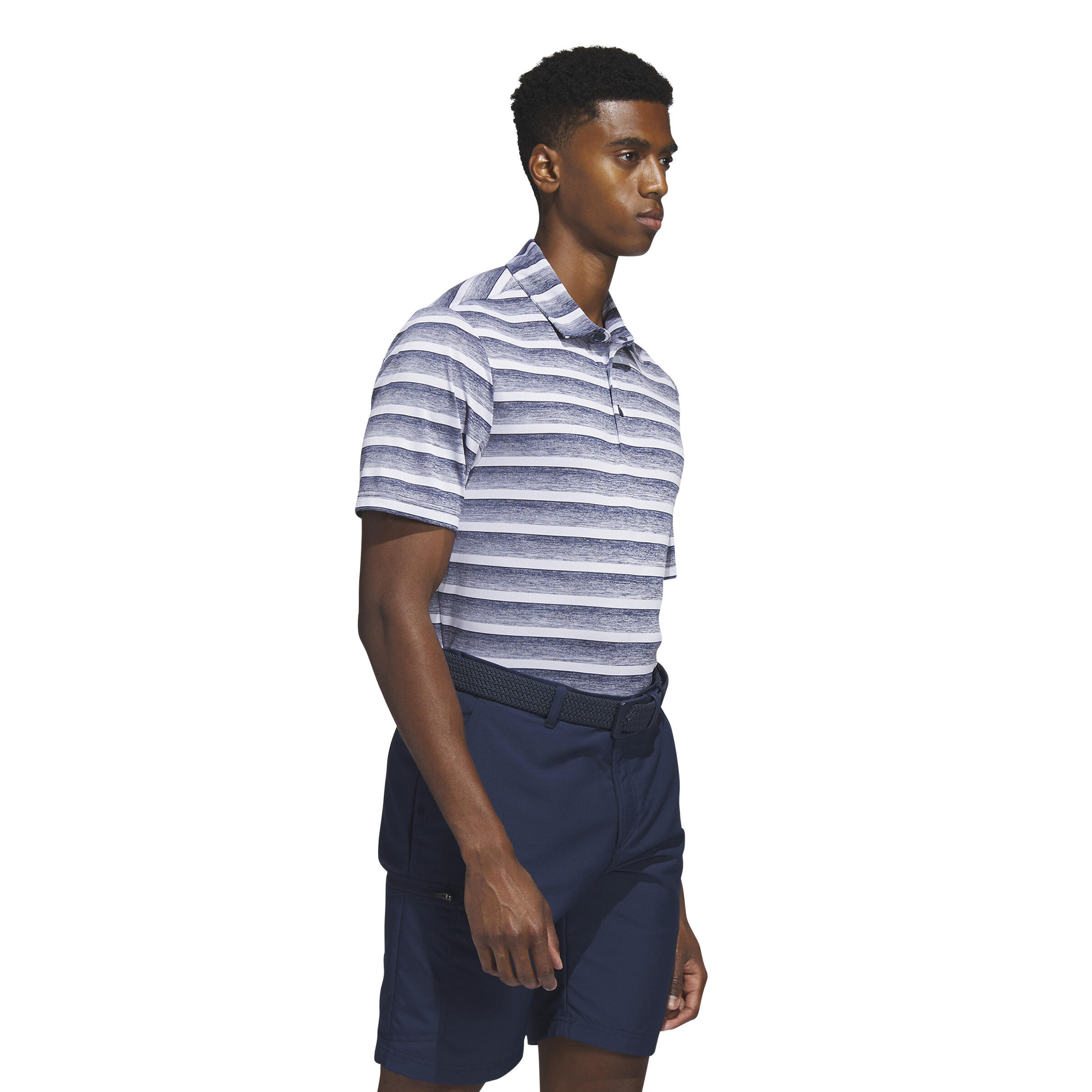 Polo à rayures bicolores adidas 5/7