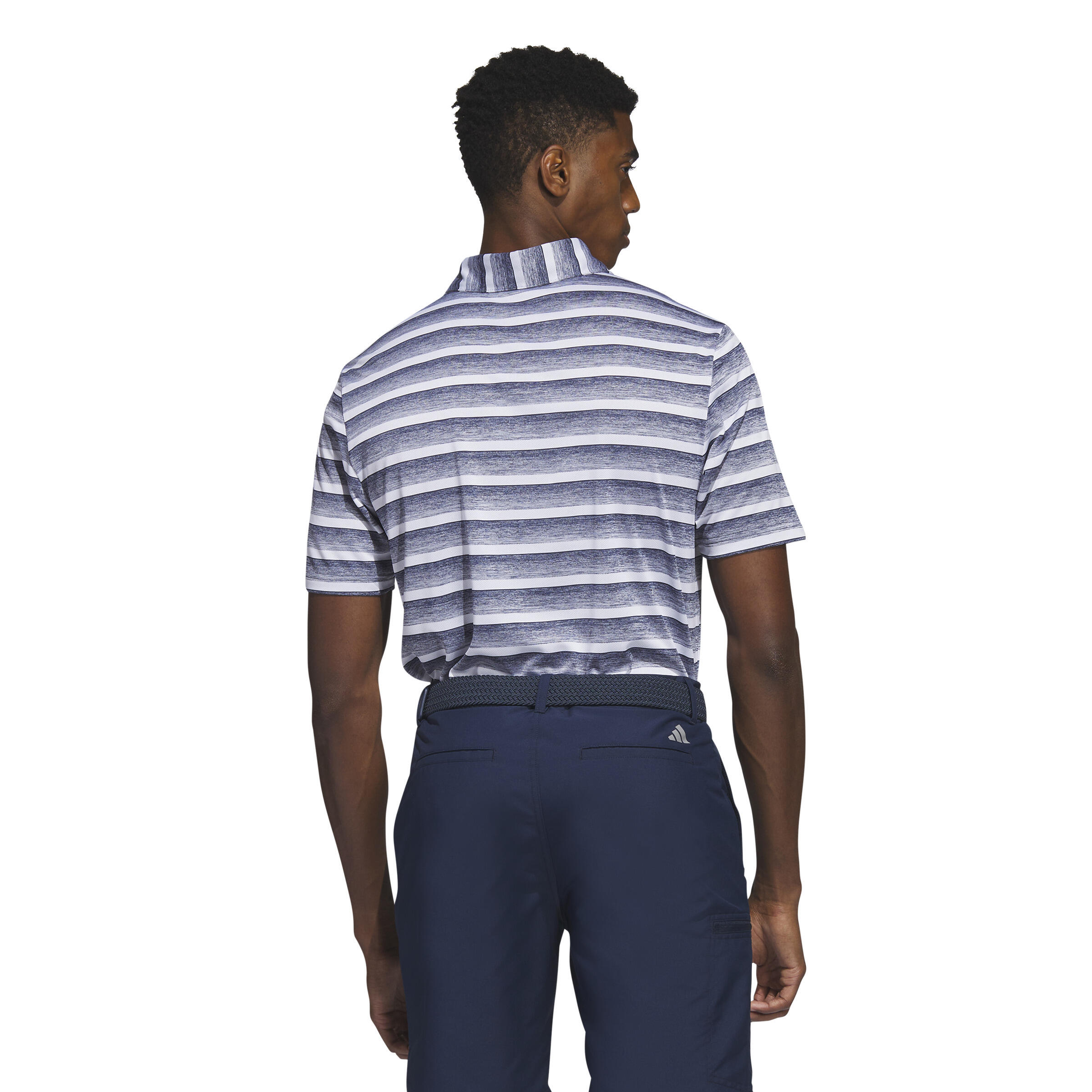 Polo à rayures bicolores adidas 4/7