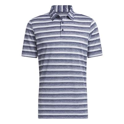 Tweekleurig gestreept poloshirt adidas