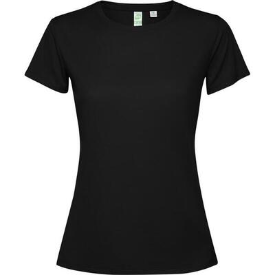 Dames estoril tshirt met korte mouwen (marineblauw)
