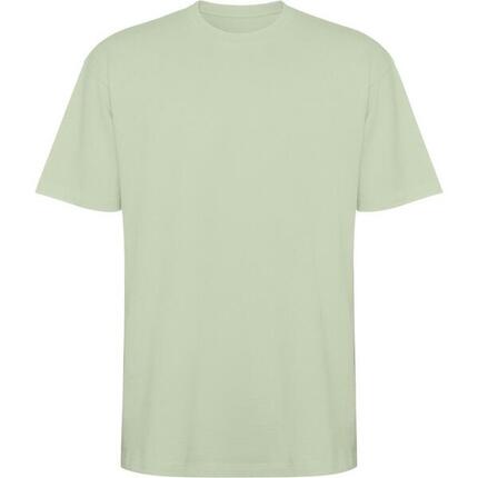Unisex Bull Oversized Tshirt met korte mouwen voor volwassenen (Pruimenrood)