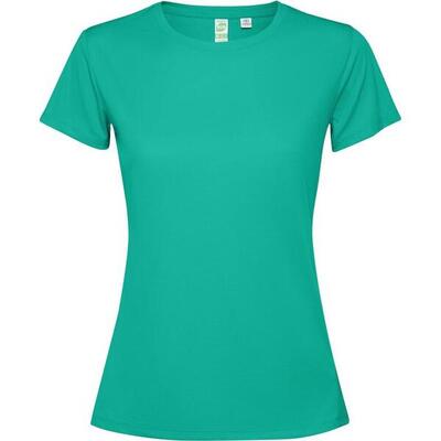 Dames estoril tshirt met korte mouwen (marineblauw)