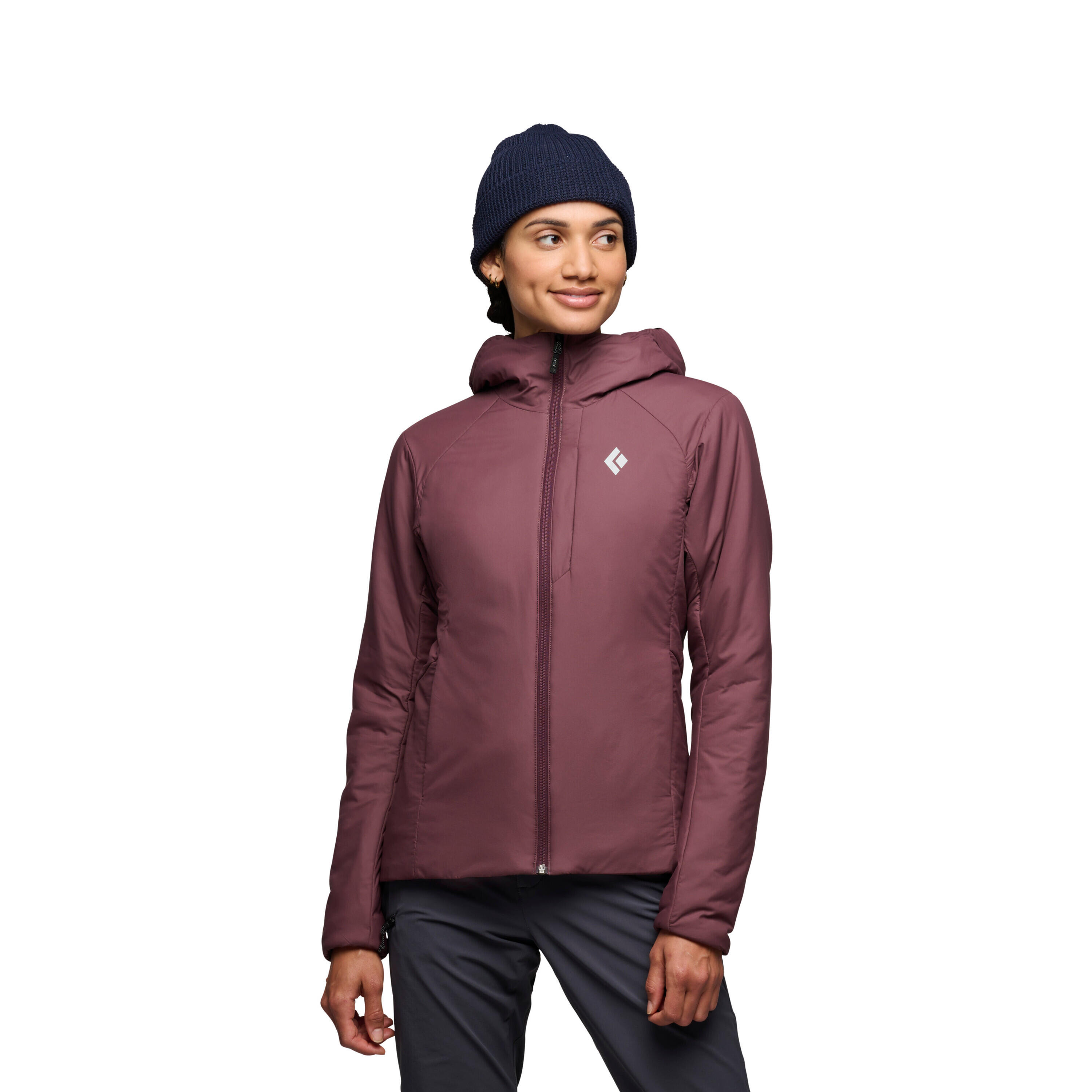 Sudadera con capucha Black Diamond First Light Stretch 2/3