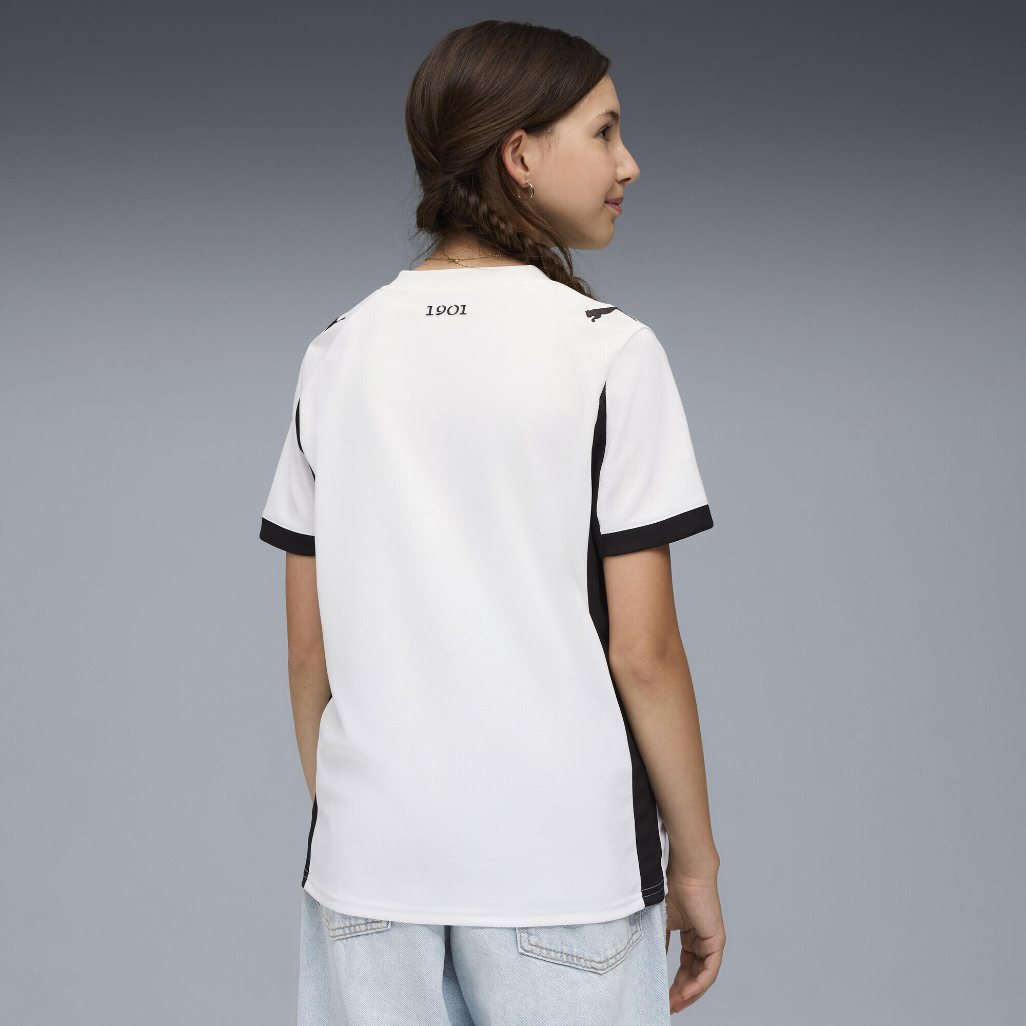 Dětské fotbalové tričko s krátkým rukávem regulární střih Away 25/26 PUMA 5/6
