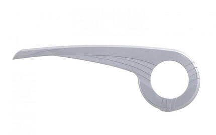 Hebie Chainguard 340 Kettenschutz Silber ABS, für Nabenschaltung bis 33 Zähne...