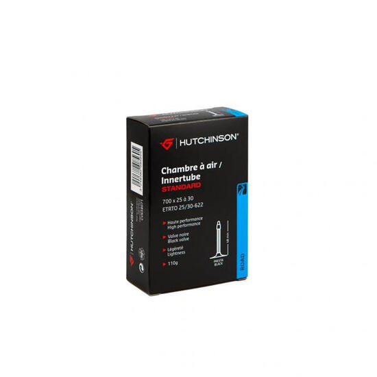 Hutchinson Standard-Schlauch 700 mm, Presta-Ventil 48 mm, schwarz
