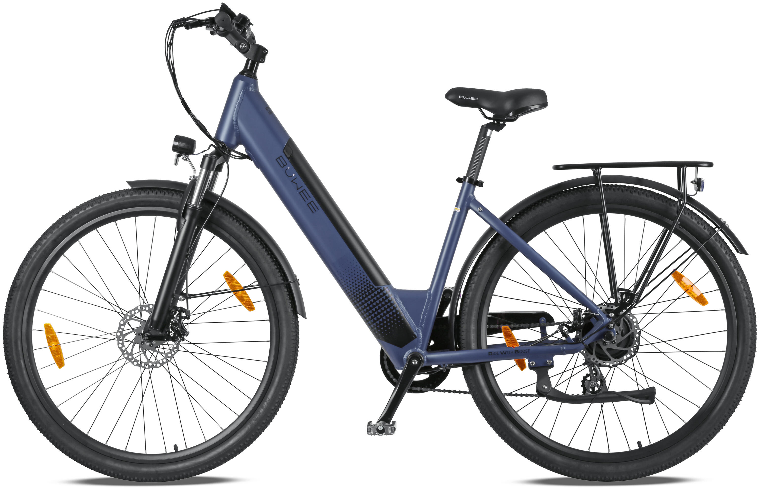 E-Bike Trekking & City 28 Zoll 90 km Reichweite, 36V Akku, 250W Motor, 7-Gang 5/8