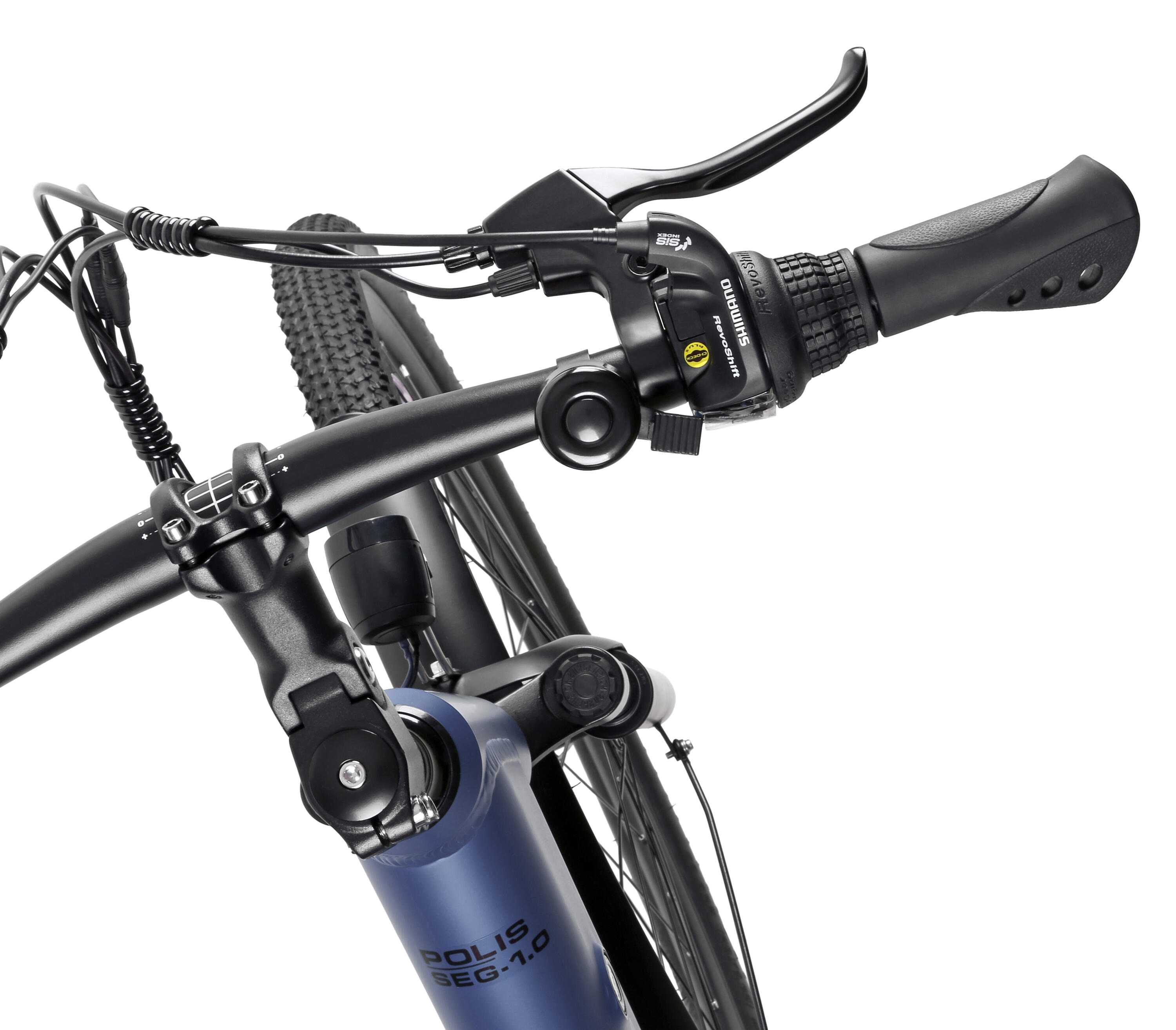 E-Bike Trekking & City 28 Zoll 90 km Reichweite, 36V Akku, 250W Motor, 7-Gang 4/8
