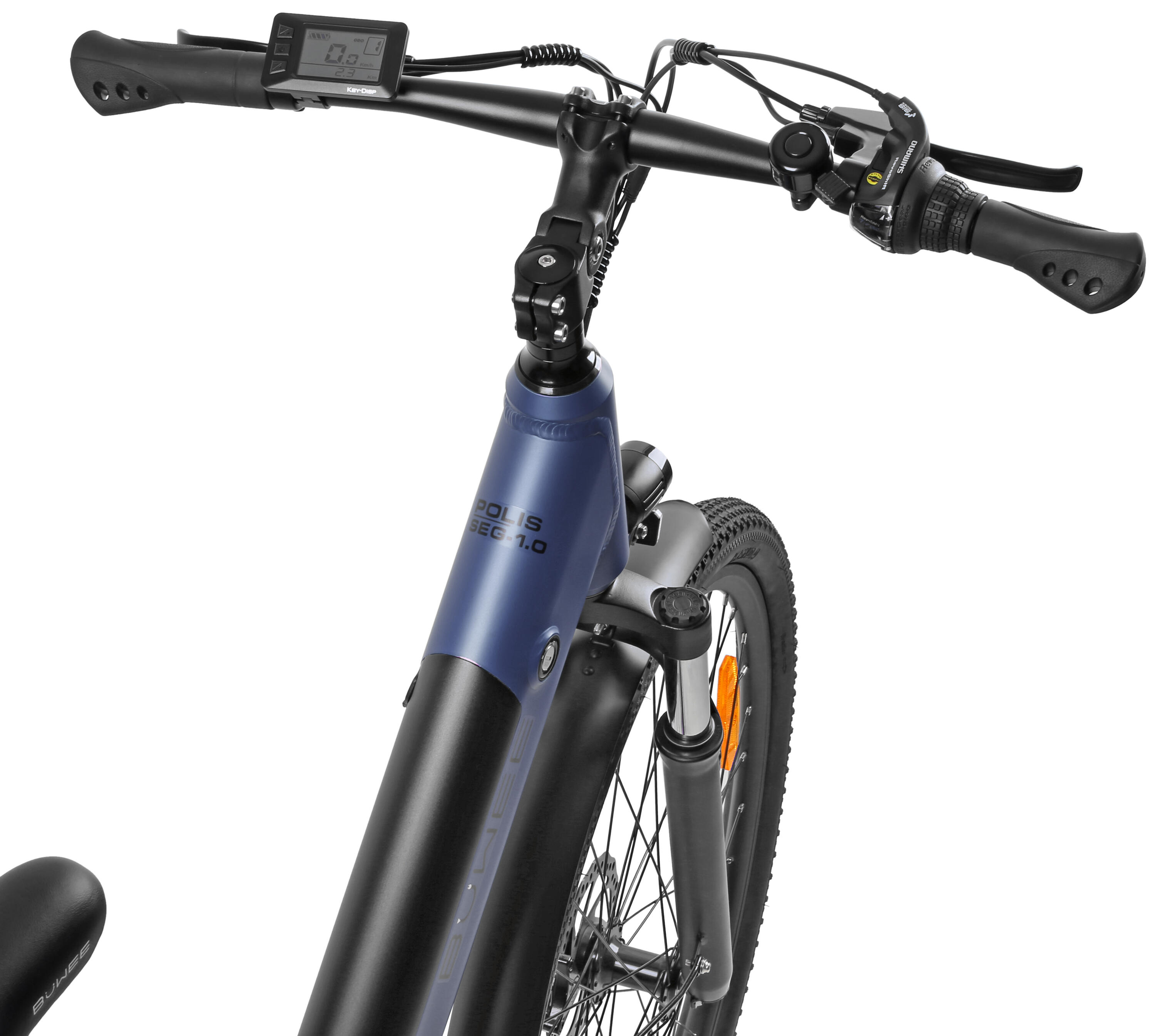 E-Bike Trekking & City 28 Zoll 90 km Reichweite, 36V Akku, 250W Motor, 7-Gang 6/8