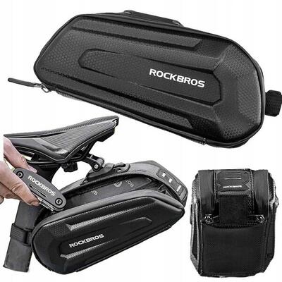 Torba rowerowa podsiodłowa Rockbros 1,8 L klips + regulacja