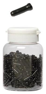 Pak van 500 massi remkabeluiteinden zwart