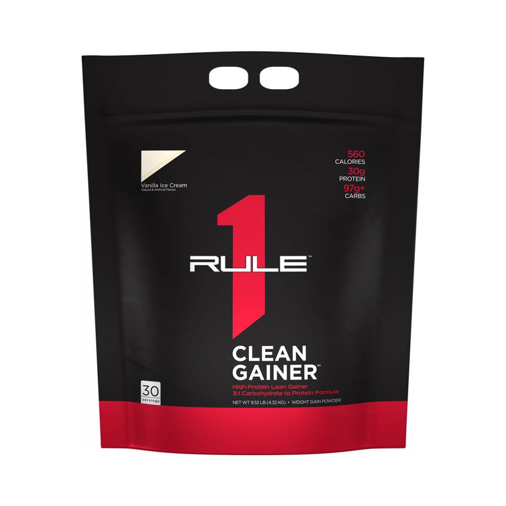 RULE1 Rule1 R1 Clean Gainer (9,6lbs) Vanilla Ice Cream - Aumento di peso