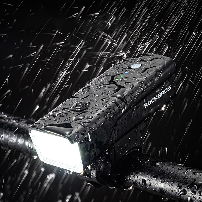 Lumină Față Bicicletă Rockbros 260lm USB-C, Multi-Modes, Rezistentă IPX4