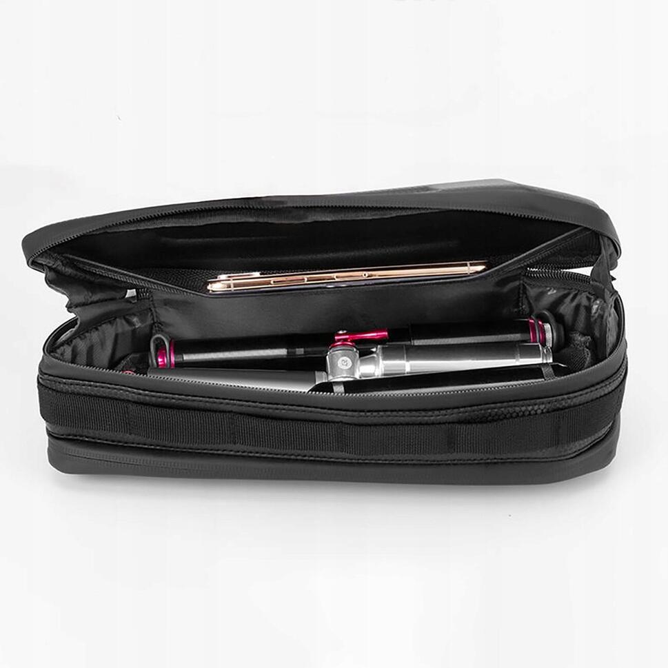 Rockbros b66 torba na ramę rowerową wodoodporna 1,5l - czarna