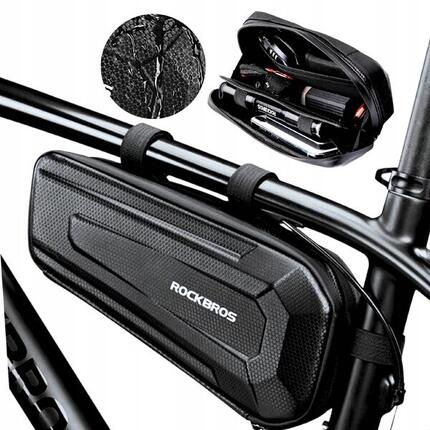 RockBros B66 Waterdichte Fietstas Zwart - Veilig & Comfortabel Fietsen