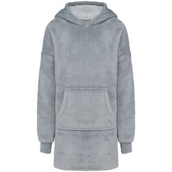 Sweatshirt à capuche enfant Kariban Plaid