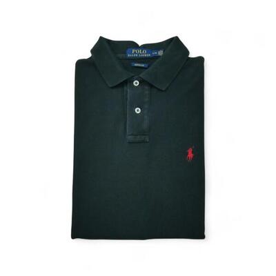 Seconda Mano - Manica corta Polo uomo nero - Stato molto buono