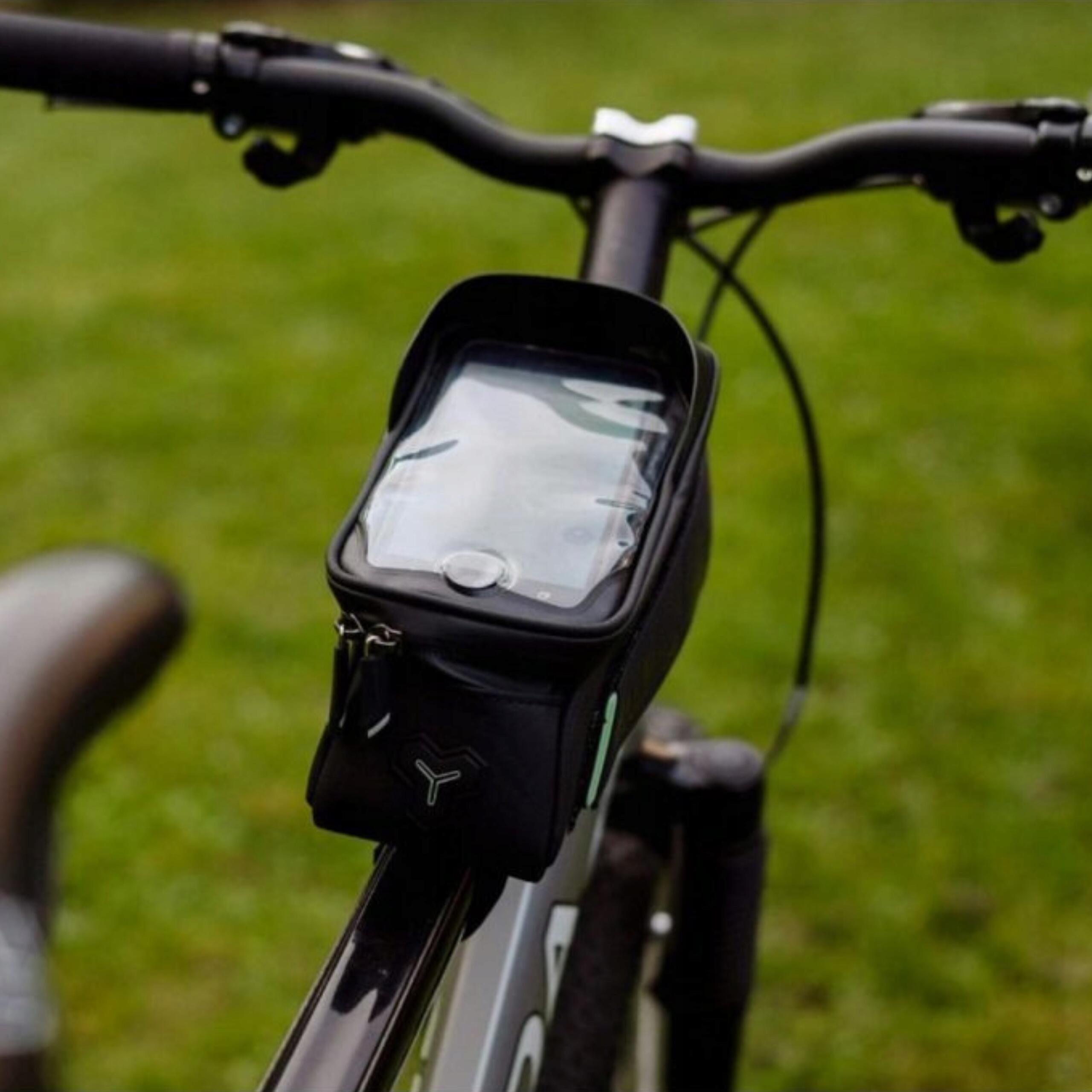 WHC Borsa Triangolare da Telaio per Bicicletta Impermeabile, Borsa a