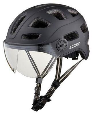 Cairn quartz visor city helm mat zwart