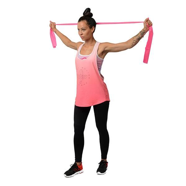 Bande Pilates  0.7 x 120 x 1200 mm HMS TP01 5/5