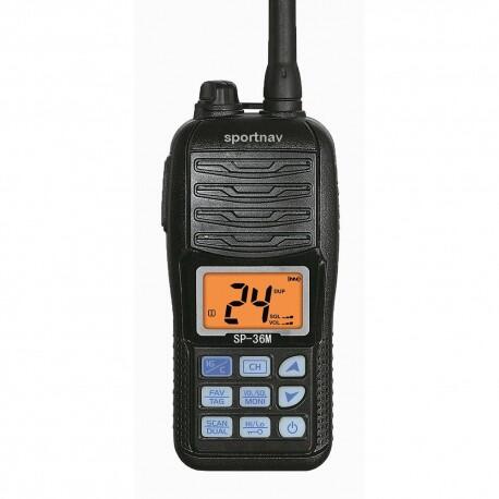 Radio VHF nautica portatile omologata SPO-36M