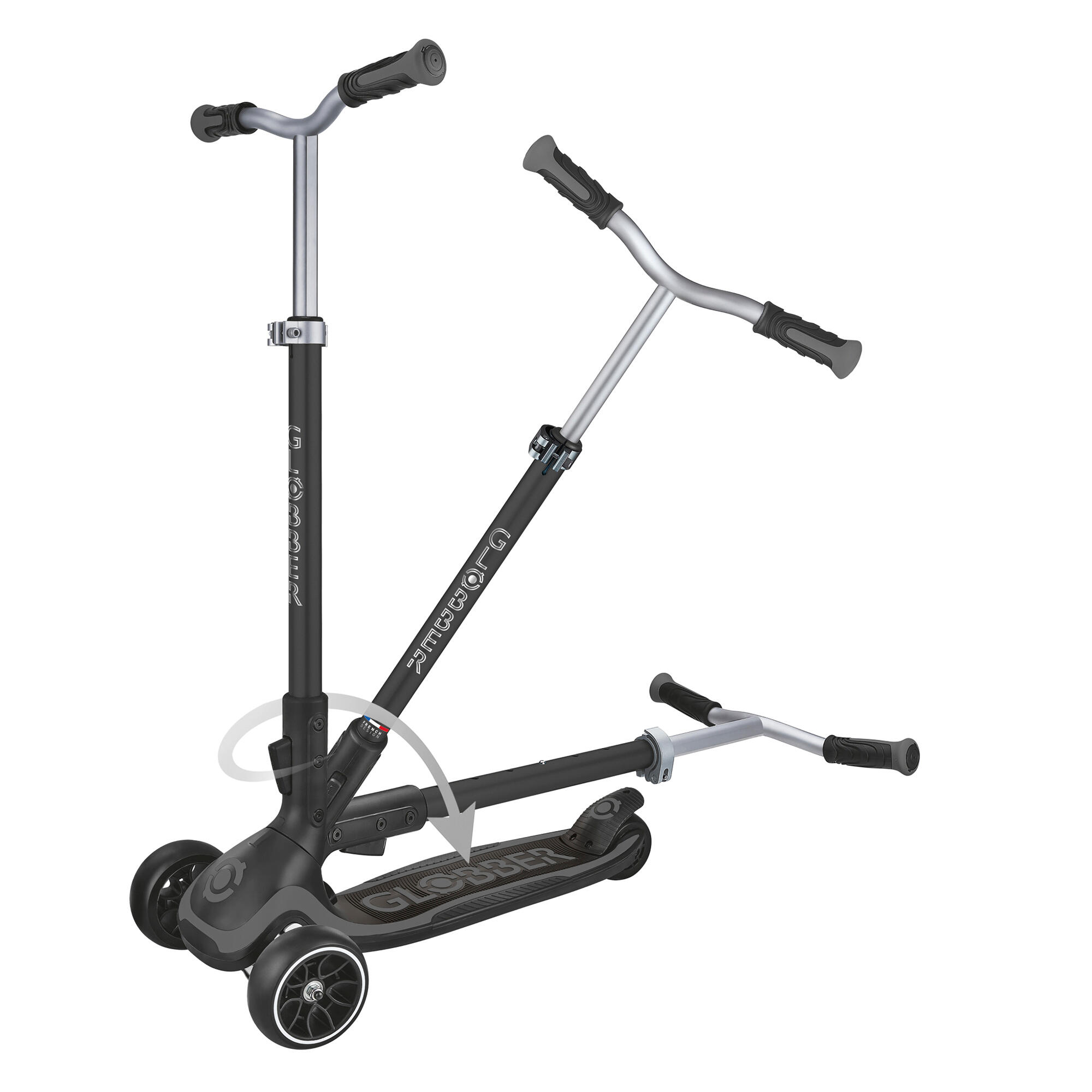 Trottinette ULTIMUM 3 roues évolutive - Gris 3/14