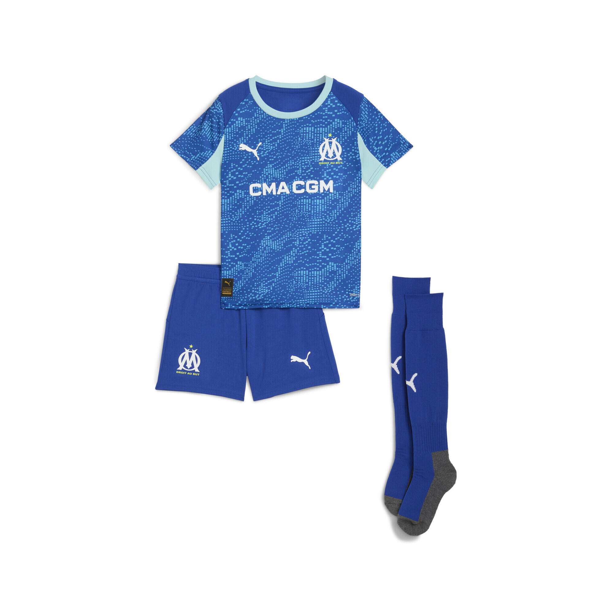 PUMA Olympique de Marseille 25/26 Ausweichtrikot-Minikit Kinder PUMA