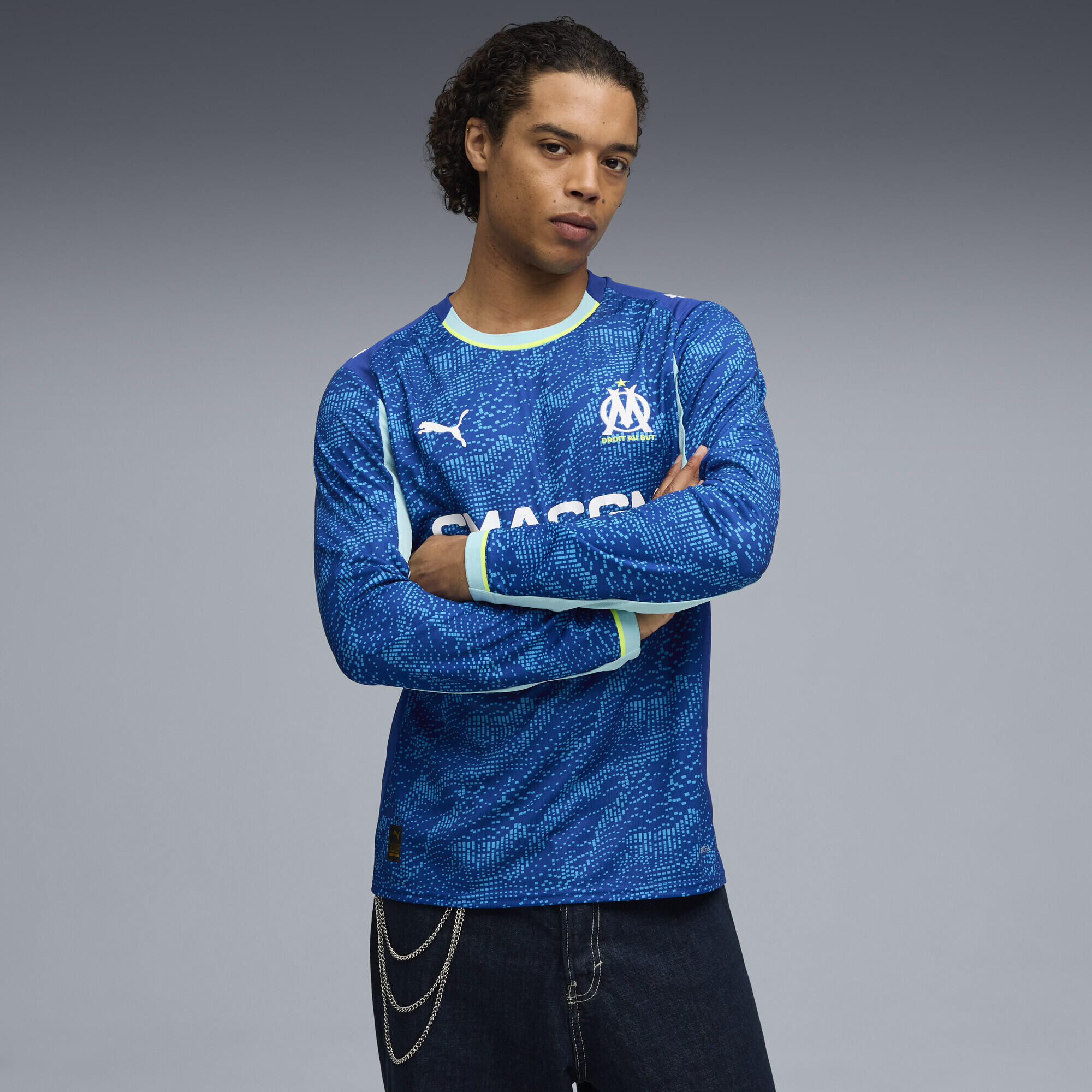 T-shirt homem manga comprida terceira equipação PUMA 2/5