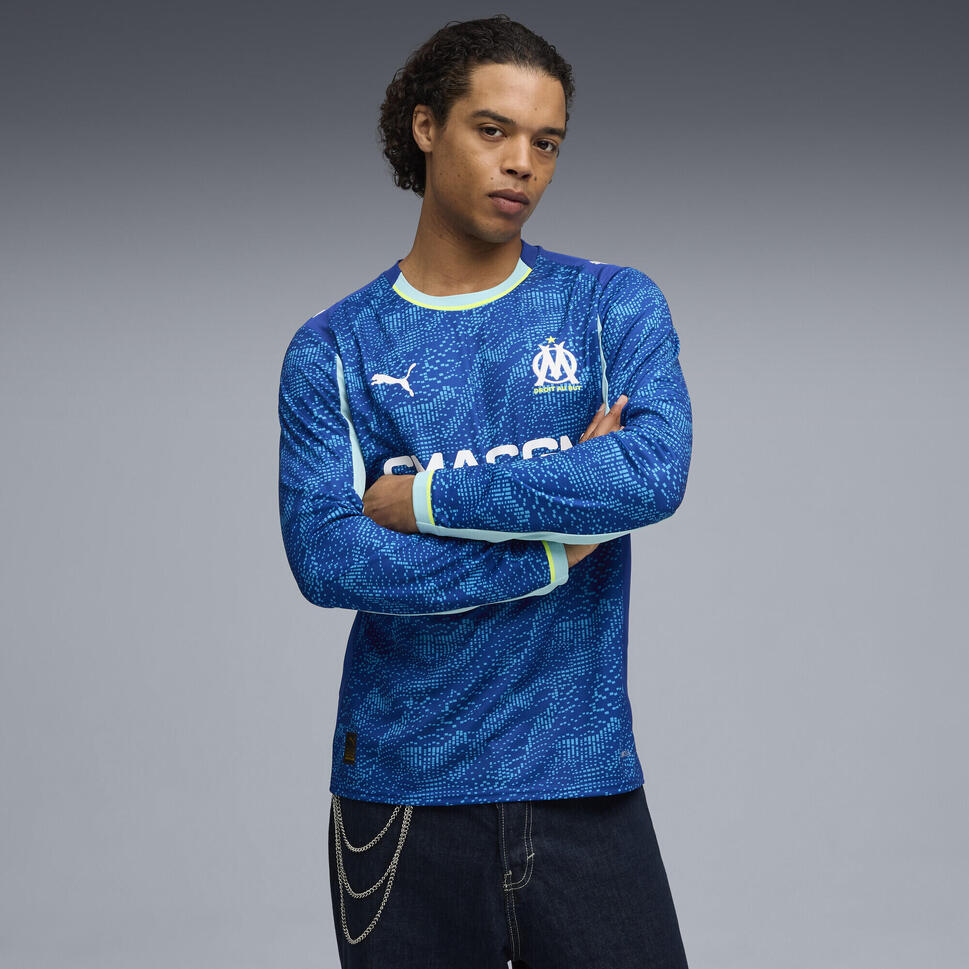 Męska trzecia koszulka z długim rękawem Olympique Marsylia 25/26 PUMA