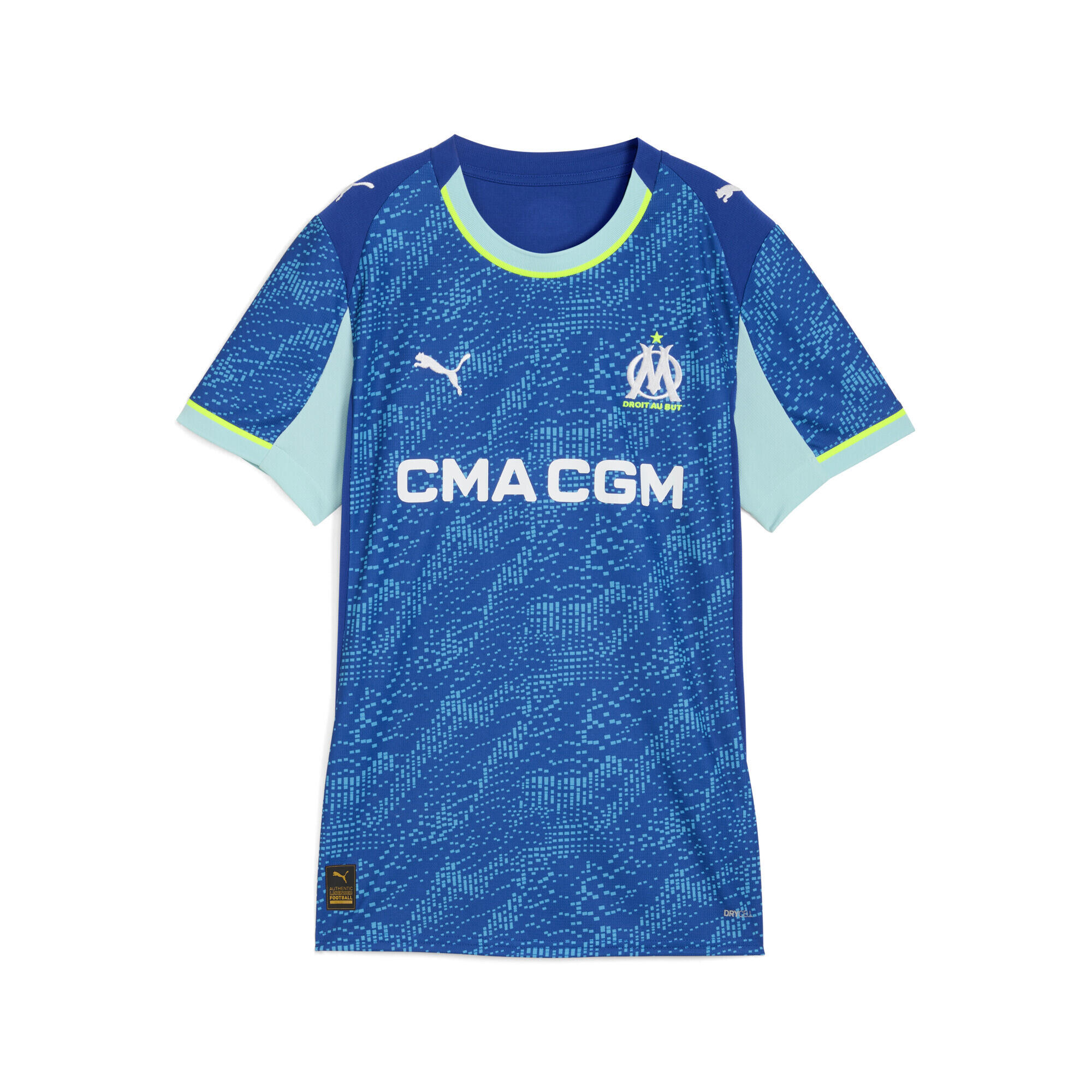 Damska trzecia koszulka Olympique Marsylia 25/26 PUMA Vivid Blue Bleu Azur