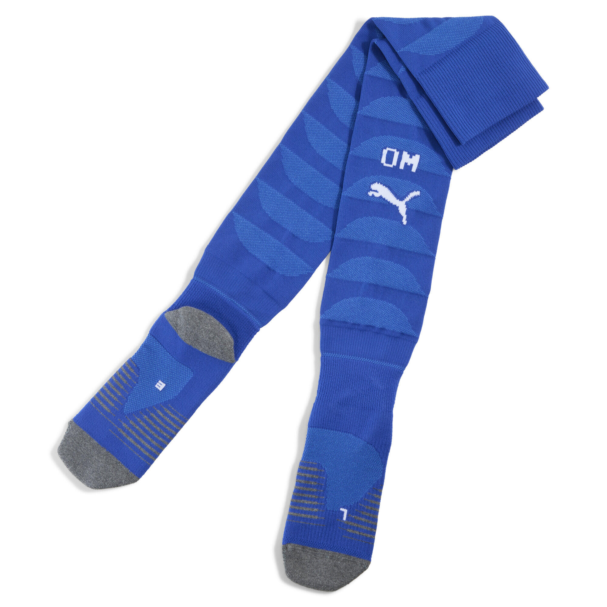 Męskie skarpety Olympique Marsylia 25/26 PUMA Vivid Blue White