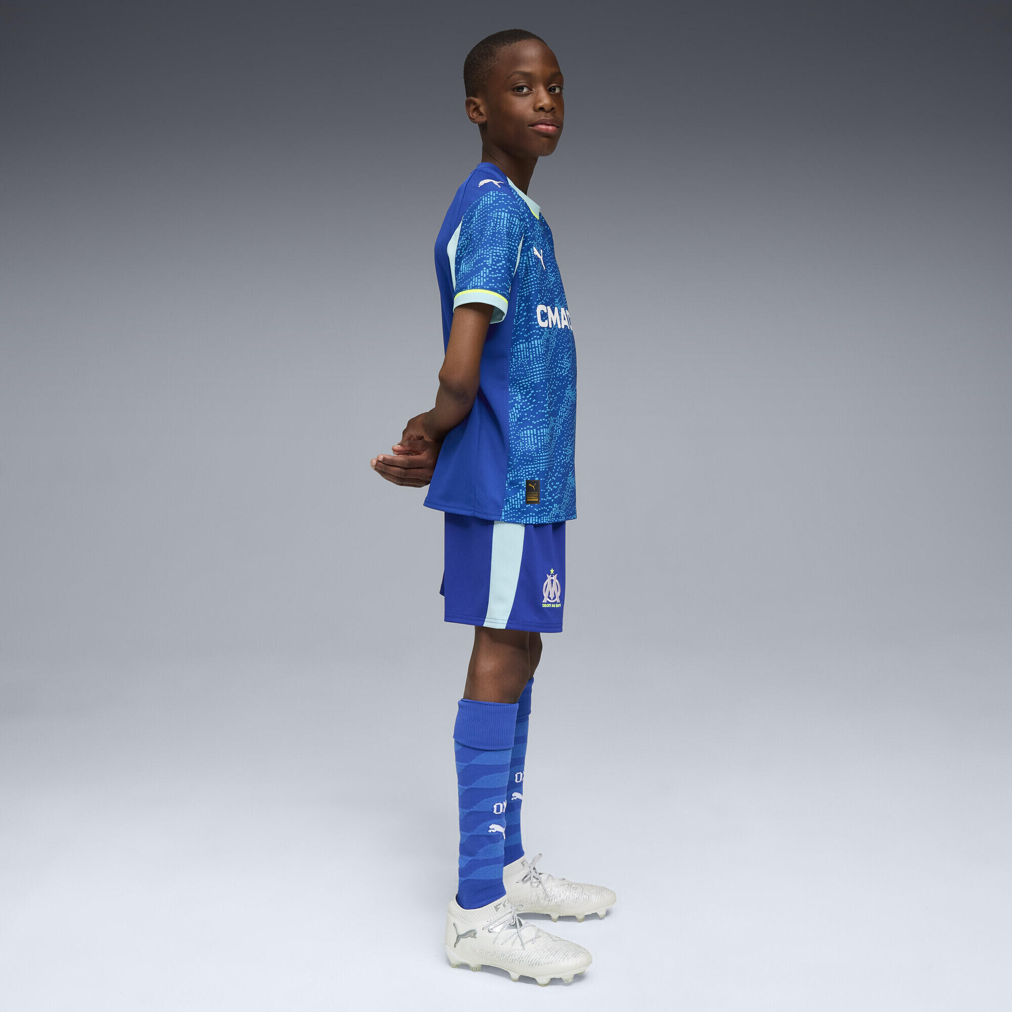 Short 25/26 Olympique de Marseille Enfant et Adolescent PUMA 4/6