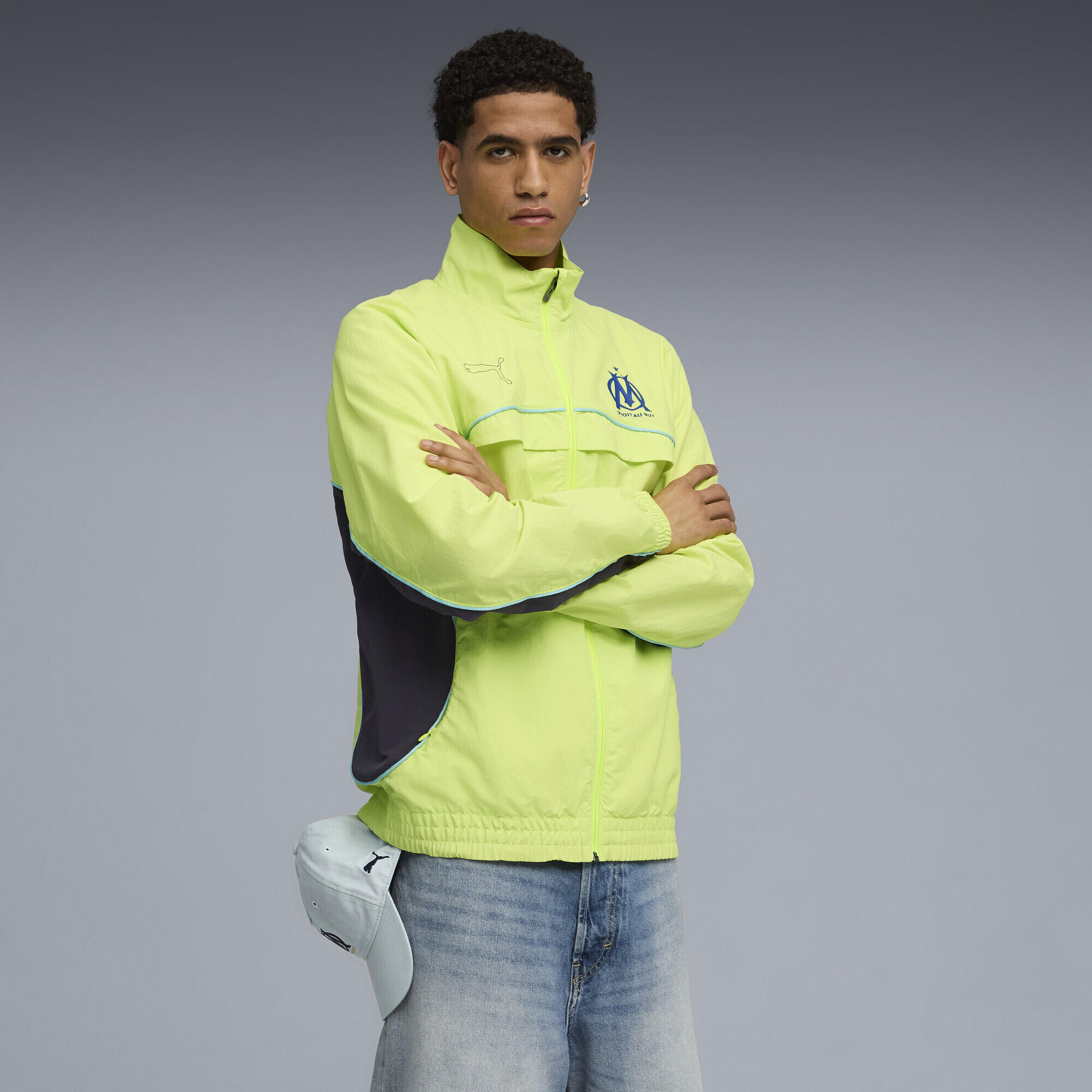Pánská fotbalová bunda dlouhý rukáv Ftblessentials Cellerator PUMA 2/7
