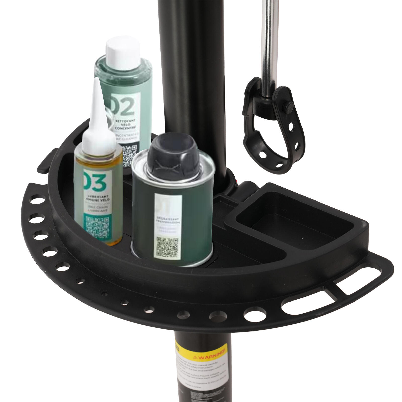 RCB GX2 360° skládací podpěra pro kolo, stabilizátor, protiskluz, do 30 kg 3/7
