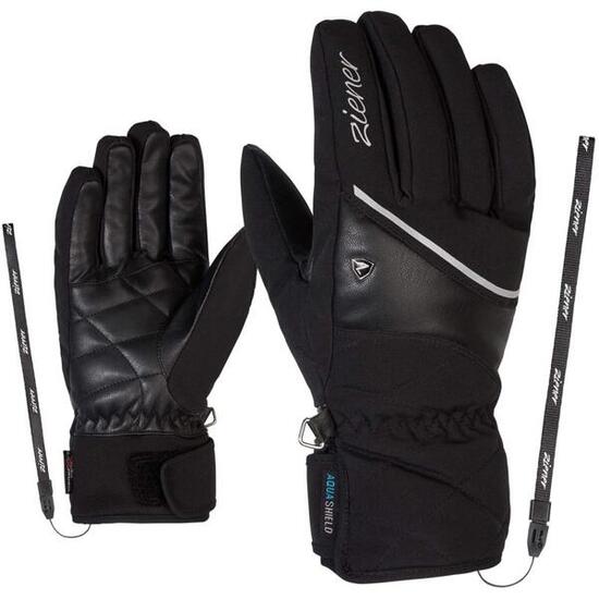 Gants femme ZIENER Kaika AS AW -Noir-8