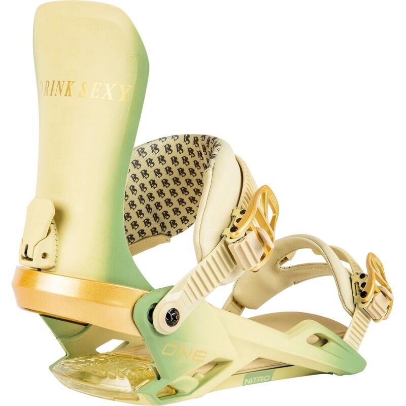 Fijaciones Snowboard Hombre Nitro One 2/7