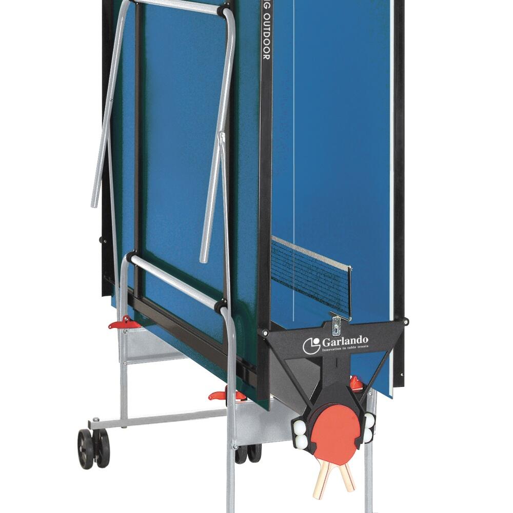 Garlando Tavolo Ping Pong Training Outdoor Blu 3/7