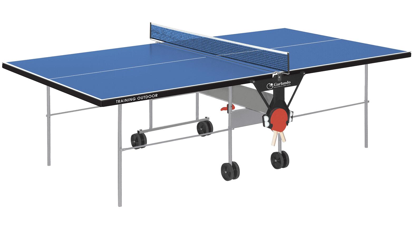 GARLANDO Garlando Tavolo Ping Pong Training Outdoor Blu